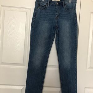 Gap 1969 Vintage Real Straight medium blue jeans